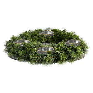 Depot Adventskranz-Set Silber/Grau^ Couronnes De L'Avent