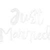 Depot Autocollant Pour Voiture Just Married
