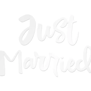 Depot Autocollant Pour Voiture Just Married