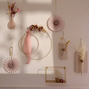 Depot Bague En Bois Décorative Perles