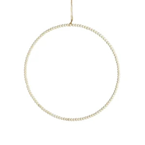 Depot Bague En Bois Décorative Perles