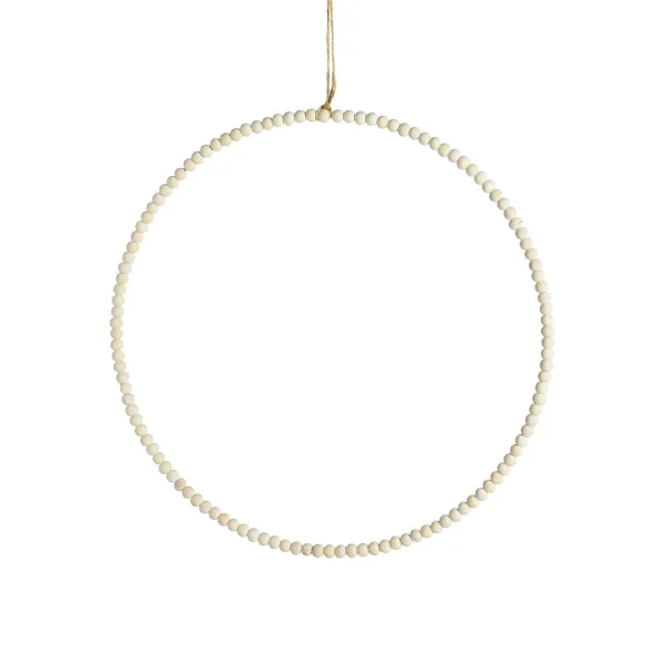 Depot Bague En Bois Décorative Perles