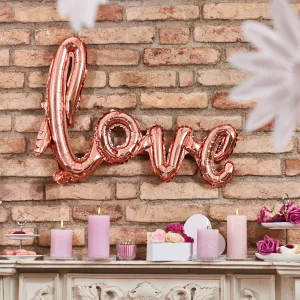 Depot Ballon En Film Plastique Love (Amour)
