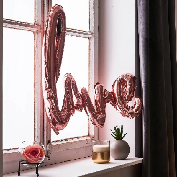 Depot Ballon En Film Plastique Love (Amour)