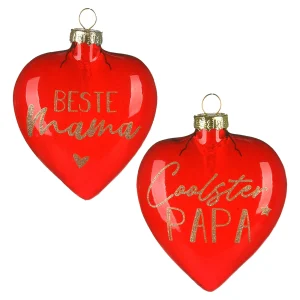 Depot Baumschmuck Herz-Set^ Boules & Pointes D'Arbres