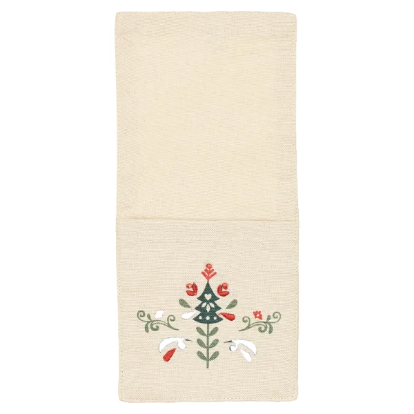Depot Bestecktasche Folklore Ca.10X22Cm^ Vaisselle De Noël
