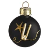 Depot Bijoux D'Arbre En Verre Mini-Taler Monogramme W^ Décoration De La Couronne De L'Avent