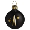 Depot Bijoux D'Arbre En Verre Mini-Taler Monogramme A^ Décoration De La Couronne De L'Avent