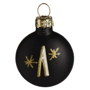 Depot Bijoux D'Arbre En Verre Mini-Taler Monogramme A^ Décoration De La Couronne De L'Avent