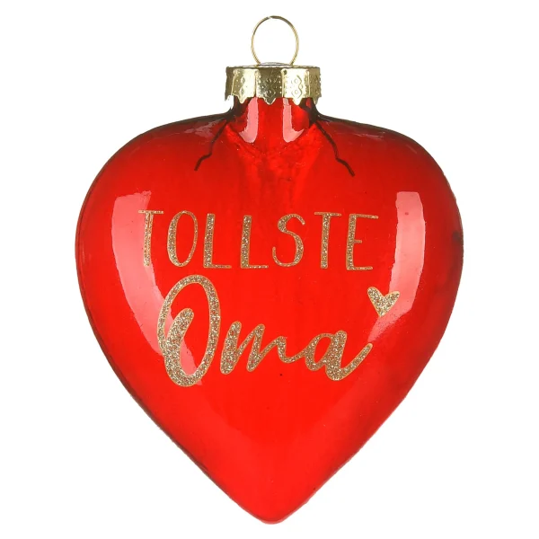 Depot Bijoux De Sapin En Verre Coeur De Grand-Mere^ Pendentifs & Clips