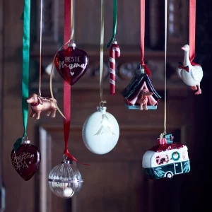 Depot Bijoux De Sapin En Verre Coeur Maman^ Pendentifs & Clips