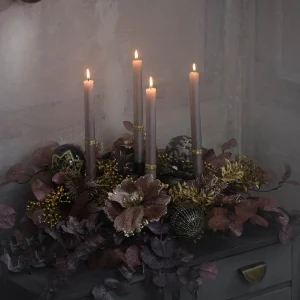 Depot Blute Auf Clip Glimmer Ca.D13Cm^ Décoration De La Couronne De L'Avent