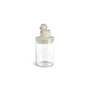 Depot Bocal De Rangement Canard Femme Avec Couvercle