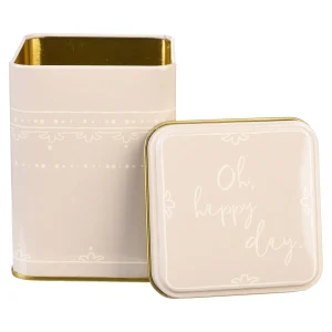 Depot Boite A Biscuits Oh Happy Day^ Accessoires De Cuisson & Boîtes À Pâtisserie