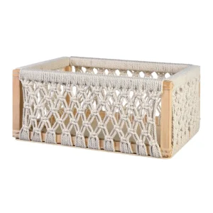 Depot Boite De Rangement En Macrame