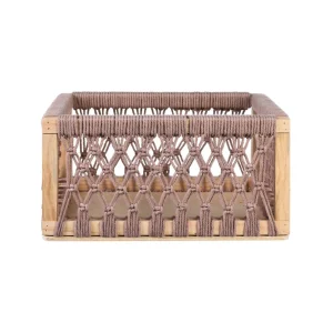 Depot Boite De Rangement En Macrame