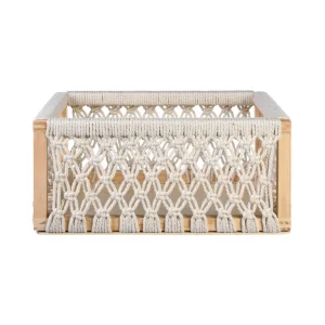 Depot Boite De Rangement En Macrame