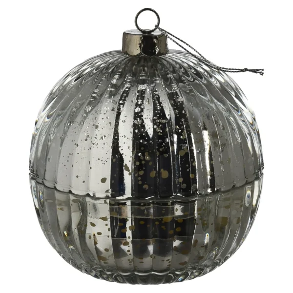 Depot Bougie A Motif Xl Boule D'Arbre