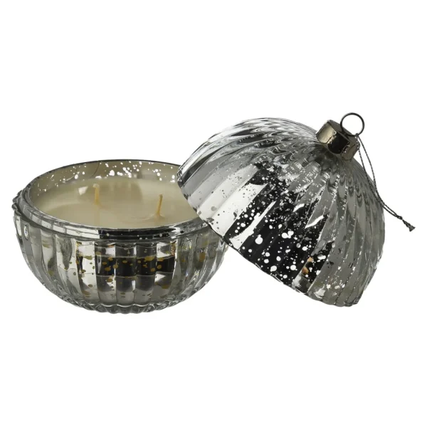 Depot Bougie A Motif Xl Boule D'Arbre