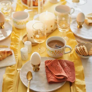 Depot Bougie A Tete Plate Fleur Sechee