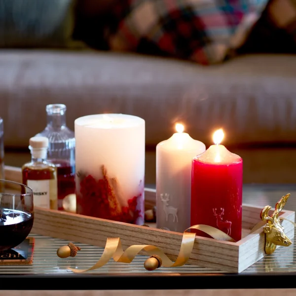Depot Bougie A Tige Berry^ Bougies De L'Avent