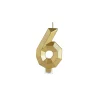 Depot Bougie D'Anniversaire Chiffre 6