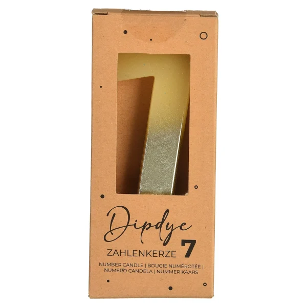 Depot Bougie Numerotee Dip Dye 7