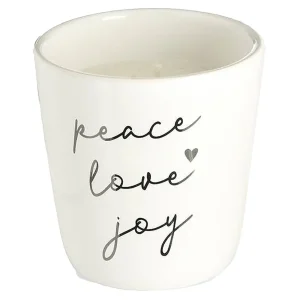 Depot Bougie Parfumee Peace Love Joy