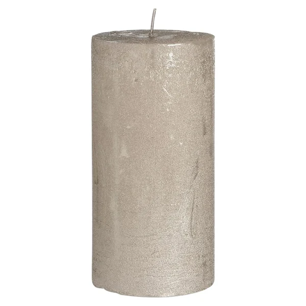 Depot Bougie Pilier Finition Metallisee^ Bougies De L'Avent