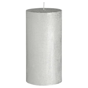 Depot Bougie Pilier Finition Metallisee^ Bougies De L'Avent
