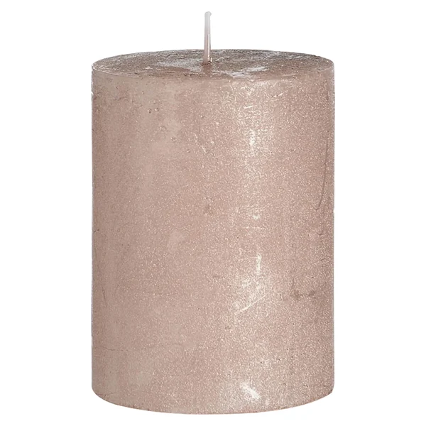 Depot Bougie Pilier Finition Metallisee^ Bougies De L'Avent