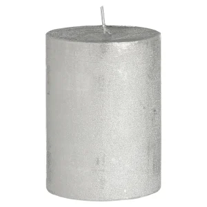Depot Bougie Pilier Finition Metallisee^ Bougies De L'Avent