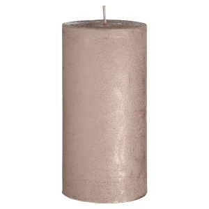 Depot Bougie Pilier Finition Metallisee^ Bougies De L'Avent