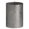 Depot Bougie Pilier Finition Metallisee^ Bougies De L'Avent