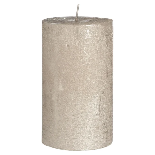 Depot Bougie Pilier Finition Metallisee^ Bougies De L'Avent