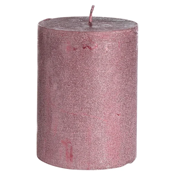 Depot Bougie Pilier Finition Metallisee^ Bougies De L'Avent