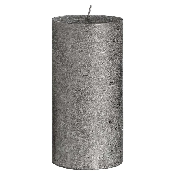Depot Bougie Pilier Finition Metallisee^ Bougies De L'Avent
