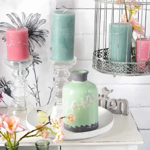 Depot Bougie Pilier Rustic^ Bougies De L'Avent