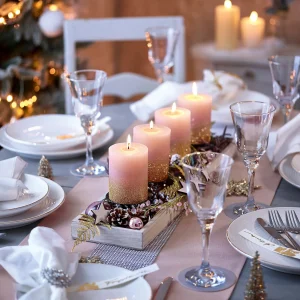 Depot Bougie Pilier Rustic^ Bougies De L'Avent