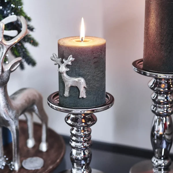 Depot Bougie Pilier Rustic^ Bougies De L'Avent