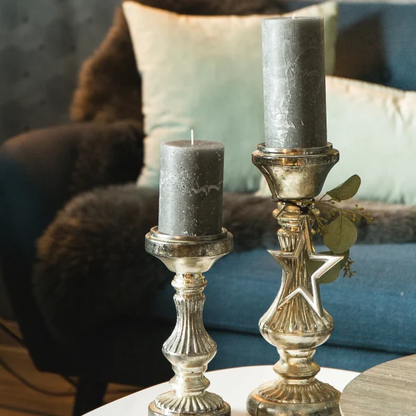 Depot Bougie Pilier Rustic^ Bougies De L'Avent