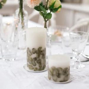 Depot Bougie Ronde Eucalyptus^ Bougies De L'Avent