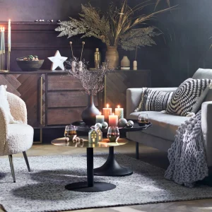 Depot Bougie Ronde Rustic^ Bougies De L'Avent
