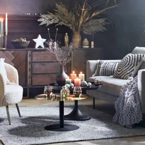 Depot Bougie Ronde Rustic^ Bougies De L'Avent