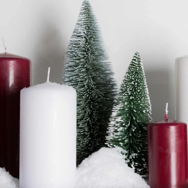 Depot Bougie Ronde Safe Candle^ Bougies De L'Avent