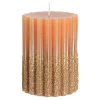 Depot Bougie Ronde Scintillante, Rainuree^ Bougies De L'Avent