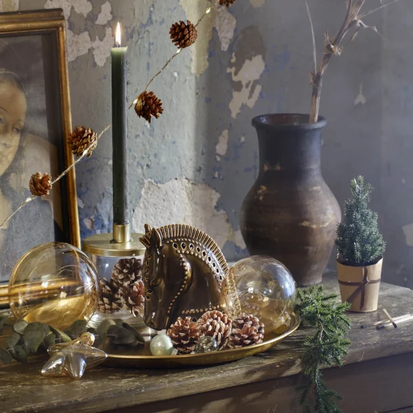 Depot Bougies A Tige Rustic^ Bougies De L'Avent