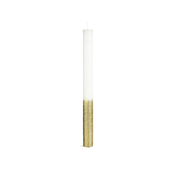 Depot Bougies Baton Or Paillettes^ Bougies De L'Avent
