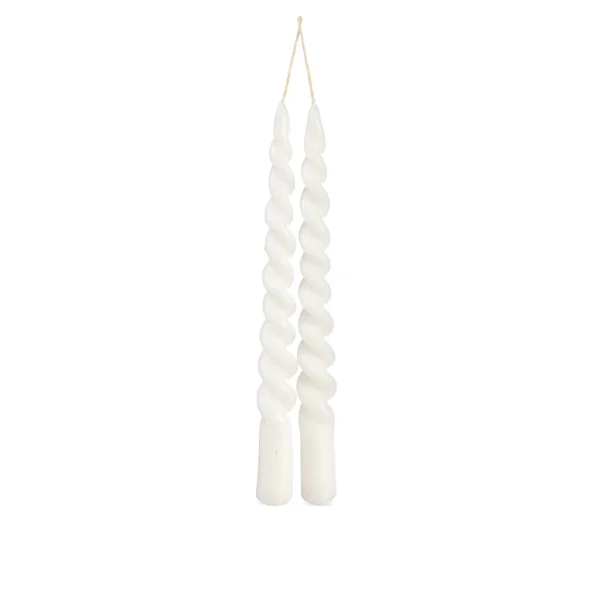 Depot Bougies Pointues Twisted^ Bougies De L'Avent