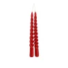 Depot Bougies Pointues Twisted^ Bougies De L'Avent